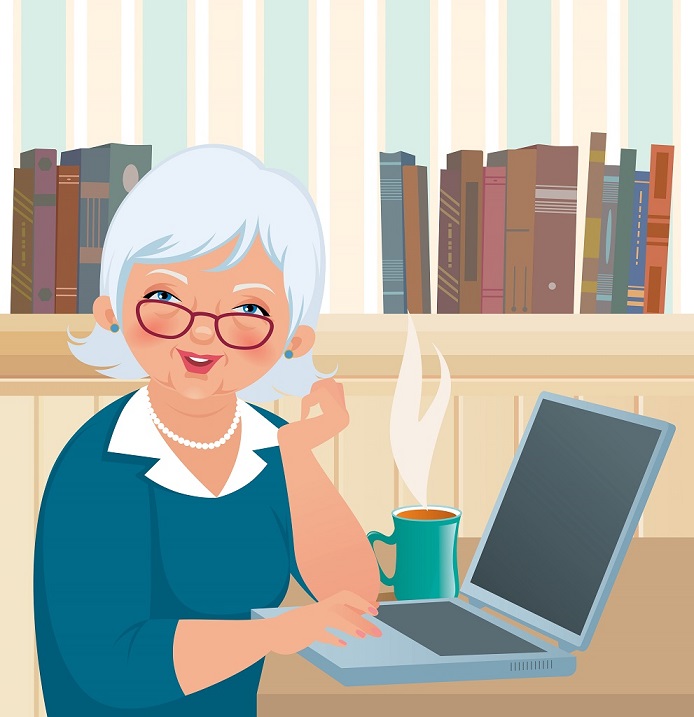 Пенсионеры и интернет – возраст не помеха!